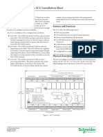 TAC INET 1200 Series SCU Installation Sheet