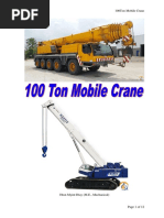 100ton Mobile Crane