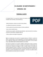 Manual de Usuario de Metatrader 4 Version 432