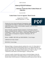 Khaimraj Singh v. John Ashcroft, Attorney General of The United States of America, 383 F.3d 144, 3rd Cir. (2004)