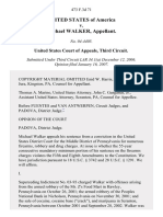 United States v. Michael Walker, 473 F.3d 71, 3rd Cir. (2007)