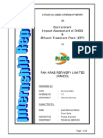 Wastewater Treatment Report