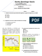 Examen 1 Ecologia