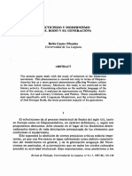 Castro Morales, Belen - Eclecticismo y Modernismo en J E Rodo y Su Generacion