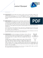 Second Round Dutch Mathematical Olympiad: Solutions B-Problems