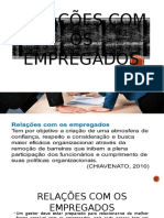 Relações Com Empregados