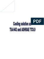 ASHRAE and TIA-942 On Cooling Solution