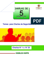 Charlas #1 A #25