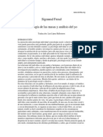 Freud Psicologia de Las Masas y Analisis Del Yo