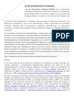 Declaración Universal de Los Derechos Humanos