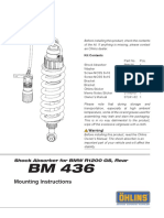 Mounting Instructions: Shock Absorber For BMW R1200 GS, Rear