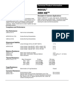 ROXUL OEM HD - Technical Data Sheet