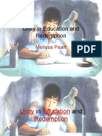 Unity in Education and Redemption