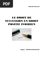 Droit de Succession en Droit Positif Ivoirien