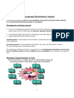 Distribution Channel Management