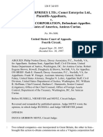 Comet Enterprises Ltd. Comet Enterprise Ltd. v. Air-A-Plane Corporation, United States of America, Amicus Curiae, 128 F.3d 855, 4th Cir. (1997)