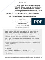 United States v. Don Edward Smith, 981 F.2d 1252, 4th Cir. (1992)