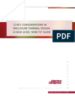 ED&C FloTHERM 12 Key Considerations in Enclosure Thermal Design A High-Level How To Guide