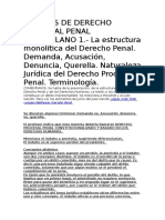 Apuntes de Derecho Procesal Penal Venezolano 1