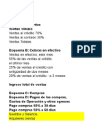 Ejercicio de Presupuesto de Efectivo.