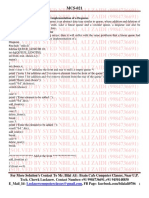 MCS-021 Solved Assignment 2015-16