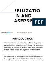 Sterilization and Asepsis Oral Surgery