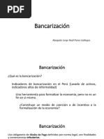 Bancarizacion 