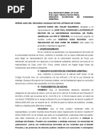 Contesto Demanda y Excepcion de Convenio Arbitral Unp