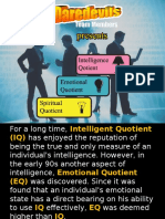 IQ, EQ and SQ