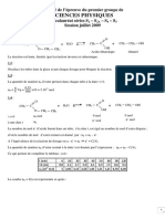 2009 Bac PC Ter s2 Corrige