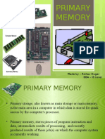 Primary Memory Final