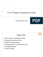 S.72-227 Digital Communication Systems: Convolutional Codes