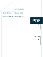 BCB Math Practice Hemal Jamiul Hasan 2016