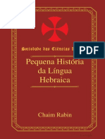 Pequena História Da Língua Hebraica