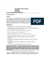 UOP 212-05 - Hydrogen Sulfide, Mercaptan Sulfur, and Carbonyl Sulfide in Hydrocarbon Gases by Po PDF