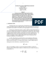 Time and Space Scales in Brownian Motion