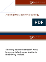 Aligning HR & Business Strategies