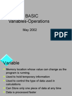 Visual Basic 6 Variables