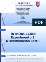 Experimento 2 Discriminacion Tactil