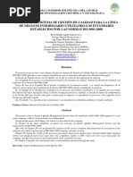 Diseño de Un Sistema de Gestión de Calidad para La Línea de Negocio Inmobiliario PDF