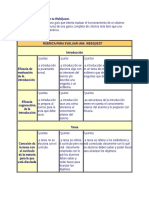 Rúbrica para Evaluar Tu WebQuest