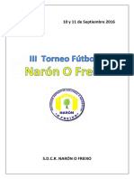  Torneo Narón Freixo 2016