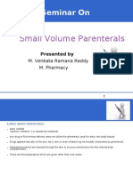 Small Volume Parenterals by MVRR2