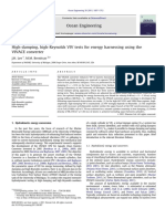 High-Damping, high-ReynoldsVIVtestsforenergyharnessingusingthe VIVACE Converter