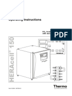 User Manual - Heraeus - Heracell 150 - Rev. D - 50075549 - D - Englisch