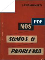 Nós Somos o Problema - Jiddu Krishnamurti PDF