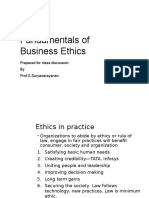 1.fundamentals of Business Ethics