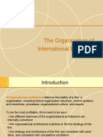 The Organization of International Business