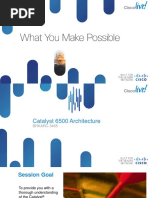 Catalyst 6500 Architecture