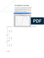 Operaciones Con Matrices Y Vectores